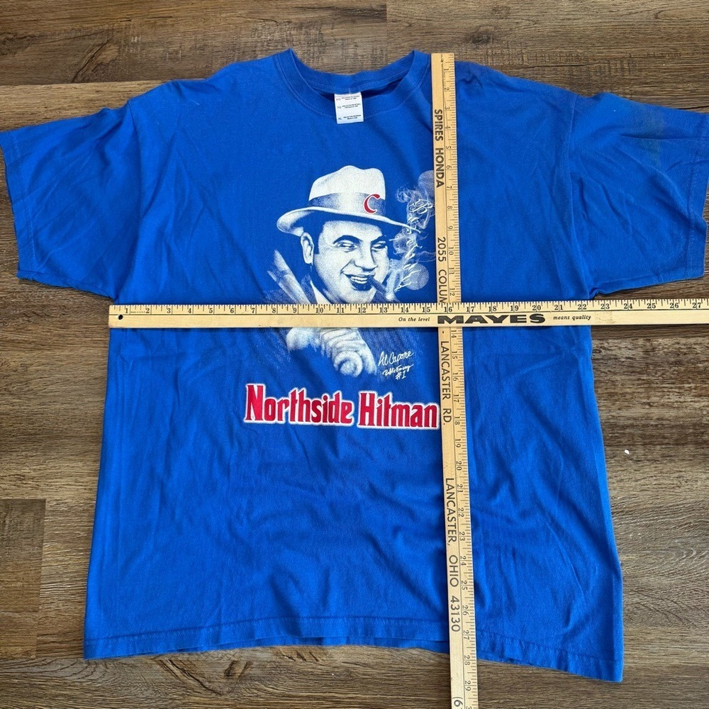 Vintage‎ Al Capone Baseball Cubs T Shirt View 5